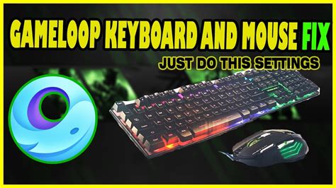 Keyboard controls not working on Gameloop. : .